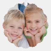 メリークリスマス2フォトホリデー オーナメントカード (裏面)