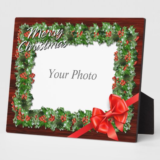 メリークリスマス2プラーク フォトプラーク (側面)