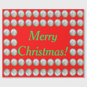 メリークリスマス2ラッピング紙 ラッピングペーパー (フラット)