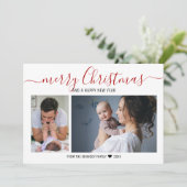 メリークリスマス2写真レッドバッファロープレイド シーズンカード (スタンド正面)