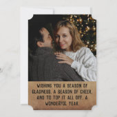 メリークリスマス2枚 シーズンカード (裏面)