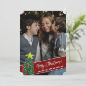 メリークリスマス2枚 シーズンカード (スタンド正面)