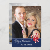 メリークリスマス2枚 シーズンカード (正面/裏面)