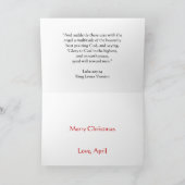 メリークリスマス2006年横 シーズンカード (内部)