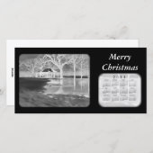 メリークリスマス2011のカレンダー シーズンカード (正面/裏面)