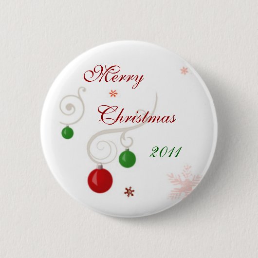 メリークリスマス2011年 缶バッジ (正面)