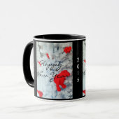 メリークリスマス2014ハッピーニューイヤー2015マグカップ マグカップ (正面左)