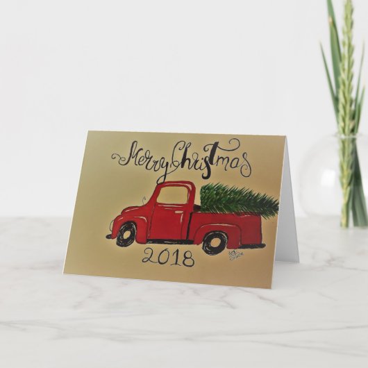 メリークリスマス2018 シーズンカード (正面)