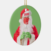 メリークリスマス2020サンタハンドサニタイザTP セラミックオーナメント (右)