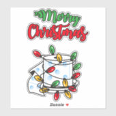 メリークリスマス2020 – トイレ紙版 シール (シート)