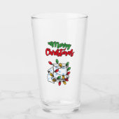 メリークリスマス2020 – トイレ紙版 タンブラーグラス (正面)