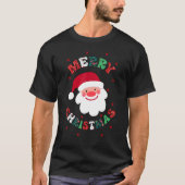 メリークリスマス2022検疫クリスマスサンタファ Tシャツ (正面)
