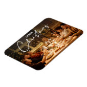 メリークリスマス2023エレガントフォトホリモダンデイ マグネット (左側)