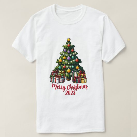 メリークリスマス2023 Tシャツ (デザイン正面)