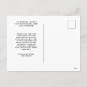 メリークリスマス2024フォトタイポグラフィ シーズンポストカード (裏面)