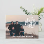 メリークリスマス2024フォトホリデーカード (スタンド正面)