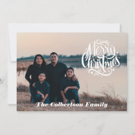 メリークリスマス2024フォトホリデーカード