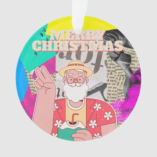 メリークリスマス2024 オーナメント (正面)