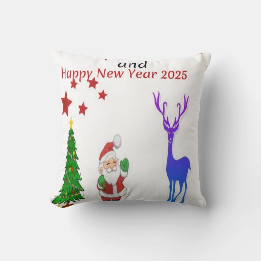 メリークリスマス2024 クッション (正面)