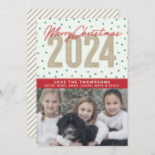 メリークリスマス2024 シーズンカード (正面/裏面)