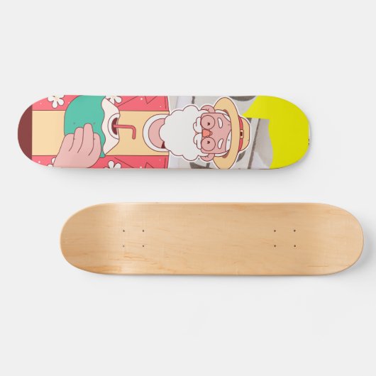 メリークリスマス2024 スケートボード (横)