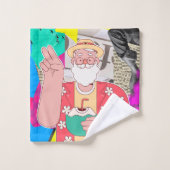 メリークリスマス2024 バスタオルセット (ウォッシュタオル)