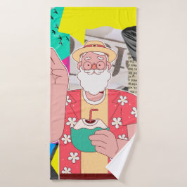 メリークリスマス2024 バスタオル