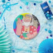 メリークリスマス2024 ペーパープレート (パーティー)