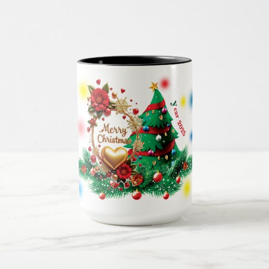 メリークリスマス2025マグ マグカップ (中央)