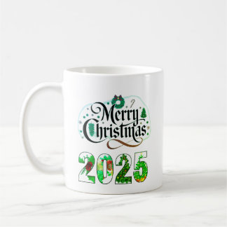 メリークリスマス2025 コーヒーマグカップ