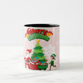 メリークリスマス2025 ツートーンマグカップ (中央)
