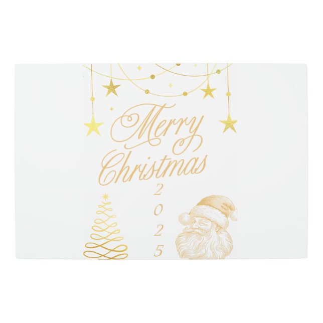 メリークリスマス2025 メタルプリント (正面)