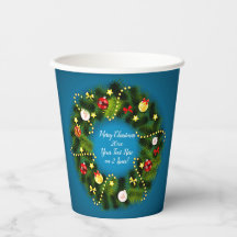 メリークリスマス20XX追加文字グリーンリースブルー