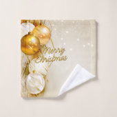 メリークリスマス23の浴室タオルセット バスタオルセット (ウォッシュタオル)