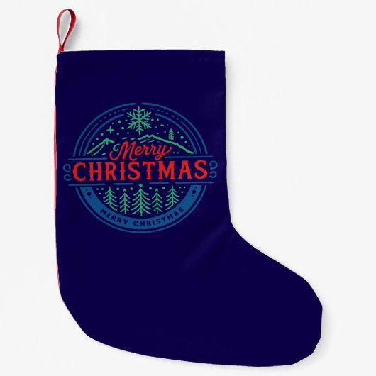 メリークリスマス2 スモールクリスマスストッキング (正面)
