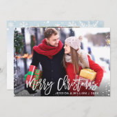 メリークリスマス2 PHOTOホリデーグリーティングカード シーズンカード (正面/裏面)