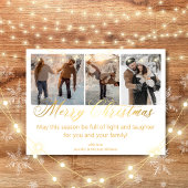 メリークリスマス3の写真はゴールデン結婚の写真を集める ポストカード