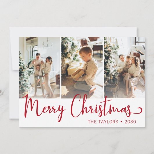 メリークリスマス3の写真 シーズンカード (正面)