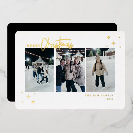 メリークリスマス3の写真 箔シーズンカード