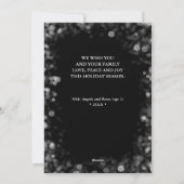 メリークリスマス3フォトコラージュ シーズンカード (裏面)