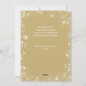 メリークリスマス3フォトホリデーカード シーズンカード (裏面)