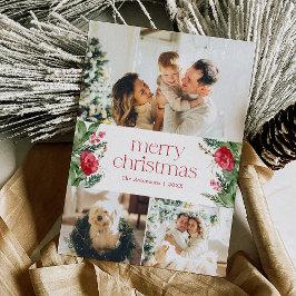 メリークリスマス3写真植物園 シーズンカード