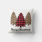 メリークリスマス3木枕 クッション (正面)