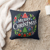 メリークリスマス3 クッション (ブランケット)