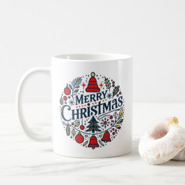 メリークリスマス3 コーヒーマグカップ
