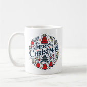 メリークリスマス3 コーヒーマグカップ (左)