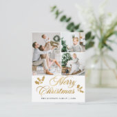 メリークリスマス3 PHOTOハッピーホリデーズグリーティング ポストカード (スタンド正面)