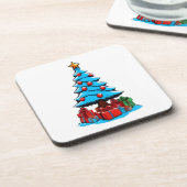 メリークリスマス3D コースター (左側)