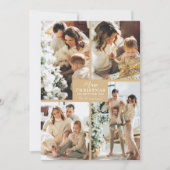 メリークリスマス4フォトコラージュ シーズンカード (正面)