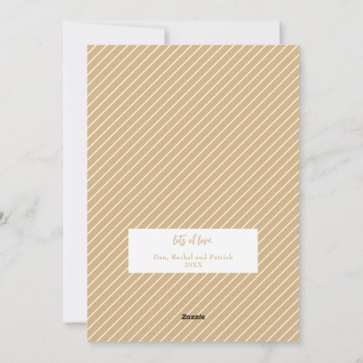 メリークリスマス4フォトコラージュ シーズンカード (裏面)